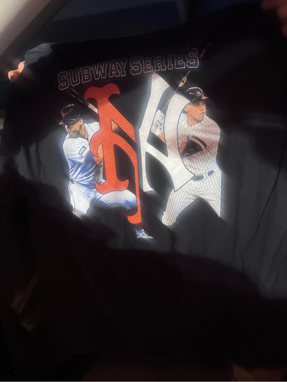 Subway Series Graphic Short Sleeve T-Shirt - Black